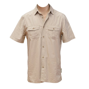 Bamboo and Cotton Collared "Dundee" Shirt (122GSM) Short Sleeve