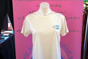 Women's "Noosa Natural" 100% Organic combed cotton T-shirt (un-bleached)