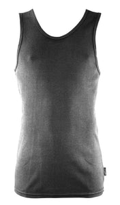 Men's Bamboo Singlet - Slate grey